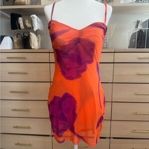 RESA Orange and Purple Dress